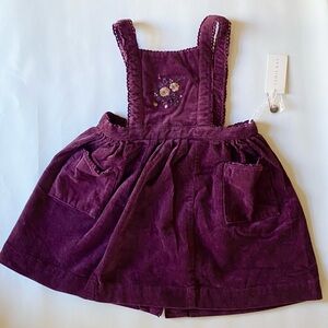 Jamie Kay Elizabeth corduroy overall/pinafore style dress